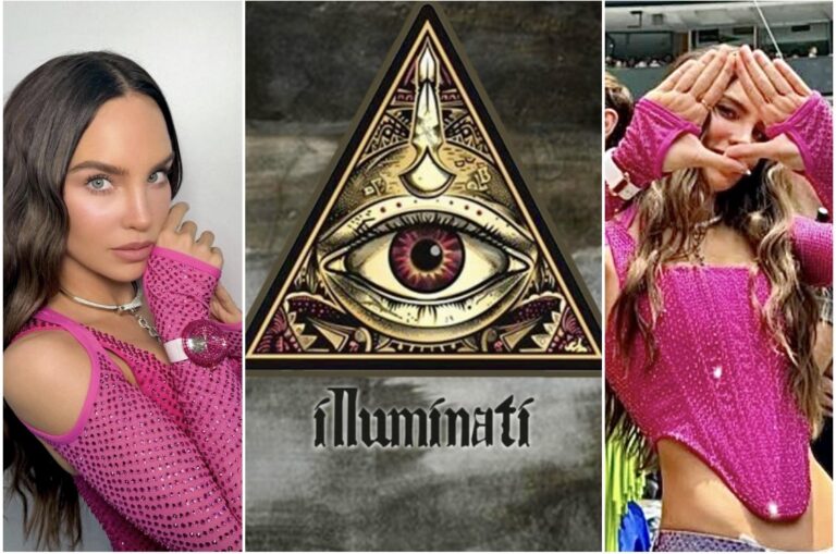 ACUSAN A BELINDA DE PERTENECER A LOS ILLUMINATI POR SUPUESTOS SÍMBOLOS EN SUS PRESENTACIONES