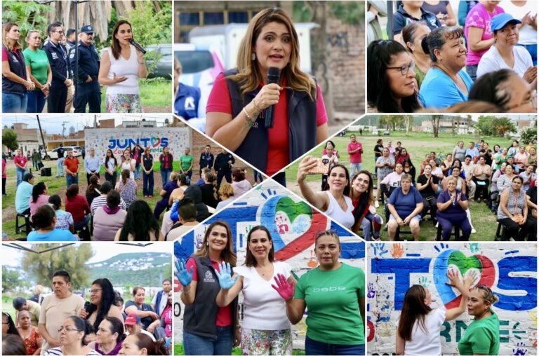 CONCLUYE PROGRAMA ‘JUNTOS CON PASO FIRME’ EN LA COLONIA 8 DE JUNIO