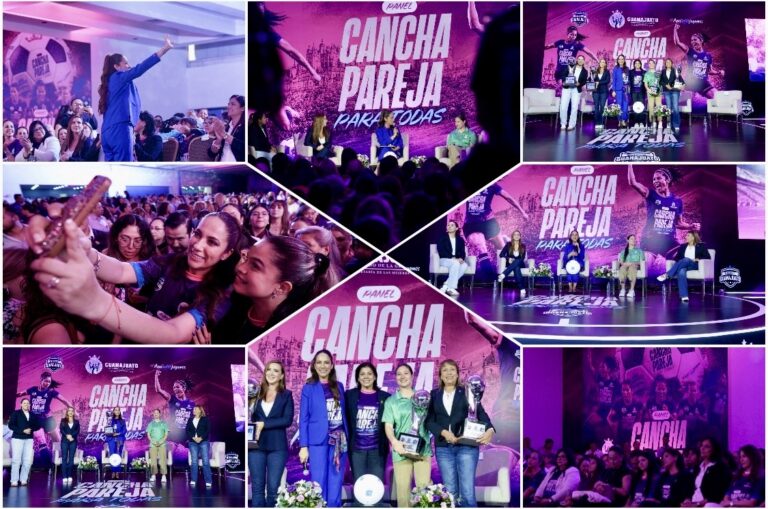 Promueve Gobierno de la Gente igualdad en el futbol y en la vida con el panel Cancha Pareja para Todas
