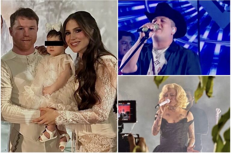 CANELO ÁLVAREZ BAUTIZA A SU HIJA CON FIESTA DE LUJO AMENIZADA POR MON LAFERTE Y REMMY VALENZUELA
