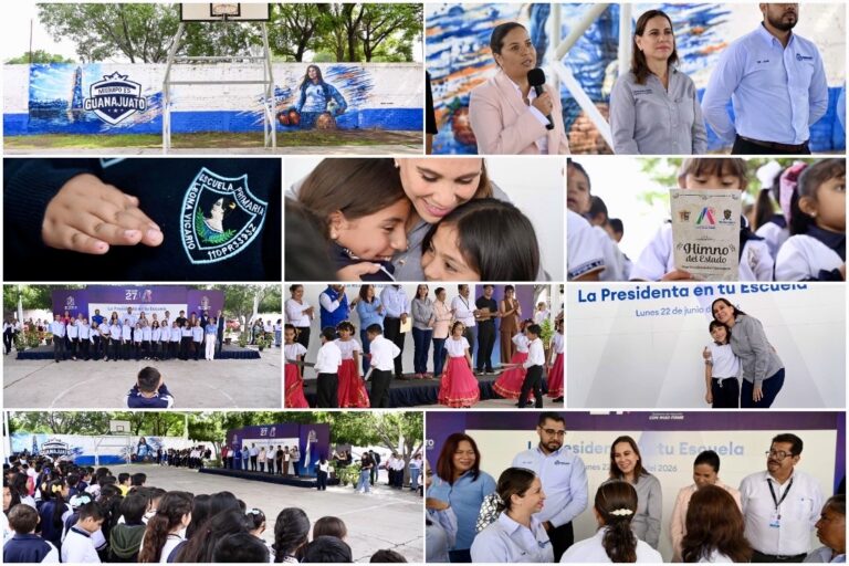 LLEVAN PROGRAMA “PRESIDENTA EN TU ESCUELA” E INAUGURAN MURAL URBANO EN LA PRIMARIA LEONA VICARIO