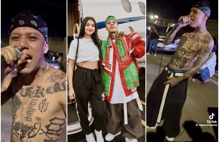 SANTA FE KLAN SORPRENDE CON CONCIERTO IMPROVISADO FRENTE A LA CASA DE SU NOVIA