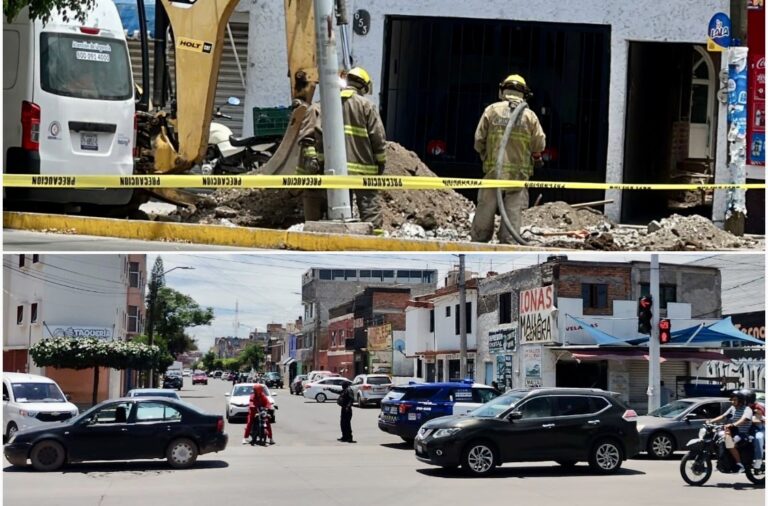 Alarma fuga de gas natural en el barrio de la salud