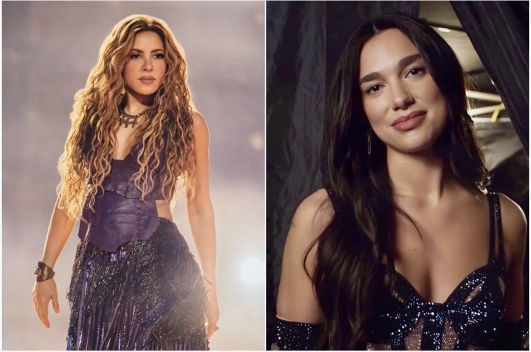 SHAKIRA REVELA QUE LE GUSTARÍA COLABORAR CON DUA LIPA Y EMOCIONA A SUS FANS