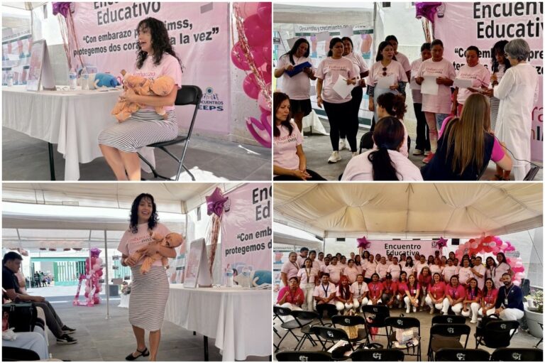 Concluye encuentro de Embarazo PrevenIMSS en UMF No. 60 en León del IMSS Guanajuato
