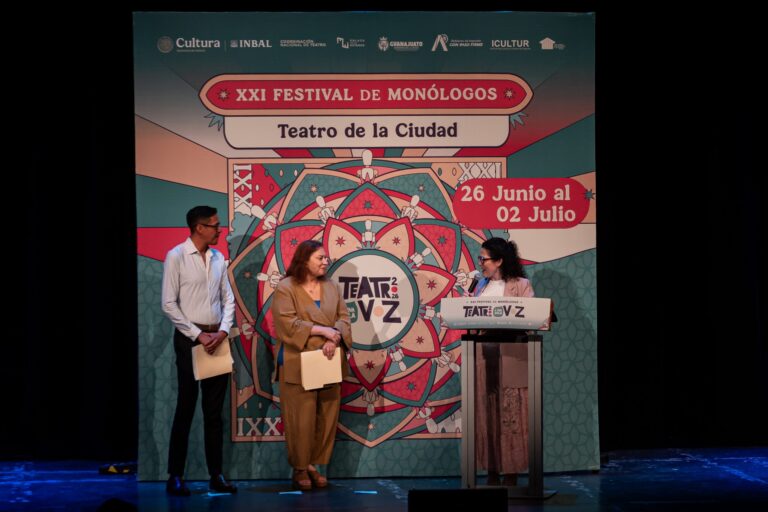 Secretaría de Cultura acerca a Irapuato el Festival de Monólogos “Teatro a una sola voz”