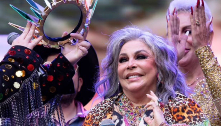 Verónica Castro es coronada como reina estrella aliada 2026 de la comunidad LGBTIQ+