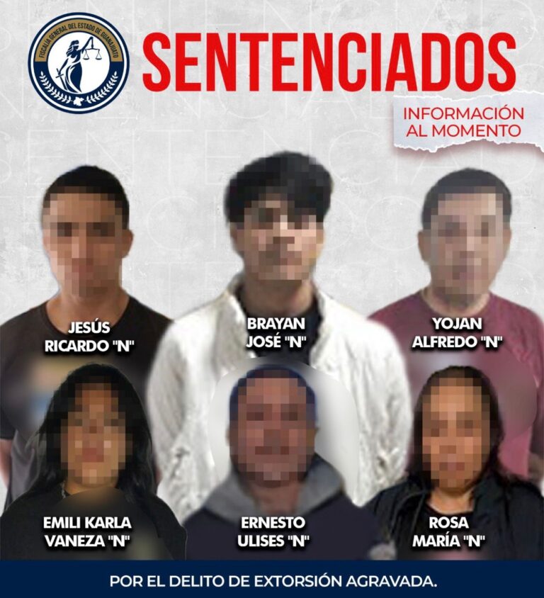 Desarticulan banda de extorsionadores en Irapuato