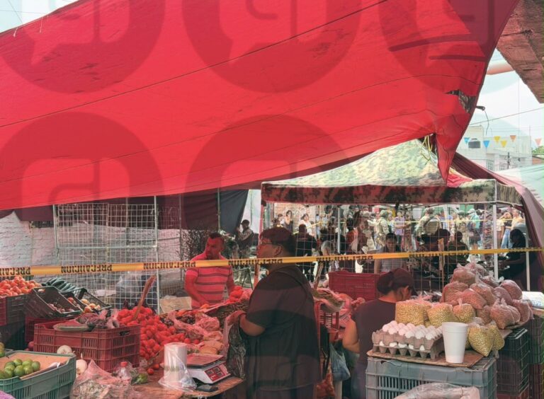 Comerciante del tianguis de la colonia Pronasol es asesinado a balazos