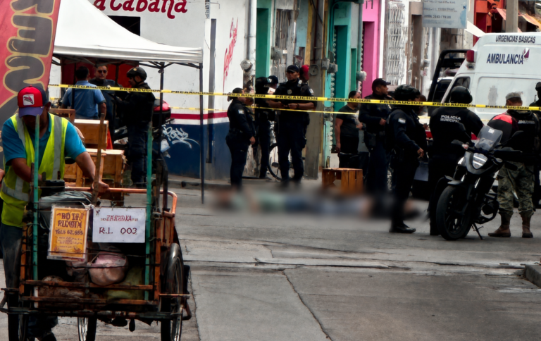 Ataque armado deja dos hombres sin vida en el centro de Valle de Santiago