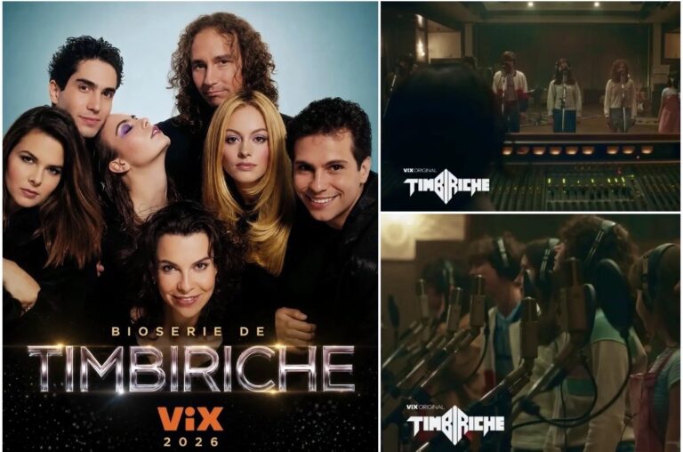 REVELAN LAS PRIMERAS IMÁGENES DE LA BIOSERIE DE TIMBIRICHE QUE LLEGARÁ A VIX
