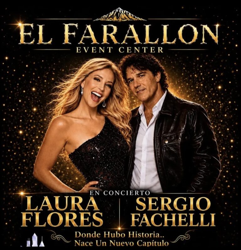 LAURA FLORES Y SERGIO FACHELLI SE REENCONTRARÁN EN EL ESCENARIO CON UN SHOW JUNTOS