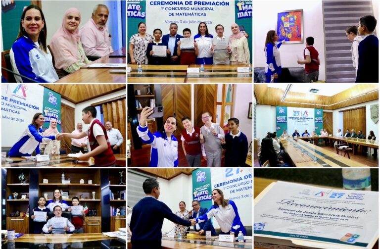 IRAPUATO RECONOCE EL TALENTO DE SUS ESTUDIANTES EN EL PRIMER CONCURSO MUNICIPAL DE MATEMÁTICAS