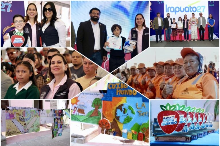 IRAPUATO FORTALECE LA CULTURA AMBIENTAL Y ES RECONOCIDO CON ESCOBA DE PLATINO 2026