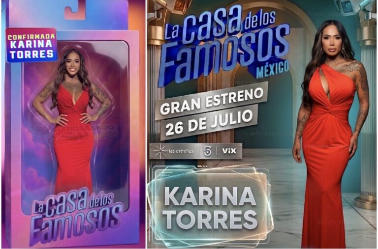 KARINA TORRES SE CONVIERTE EN LA SEGUNDA HABITANTE CONFIRMADA DE LA CASA DE LOS FAMOSOS MÉXICO 2026