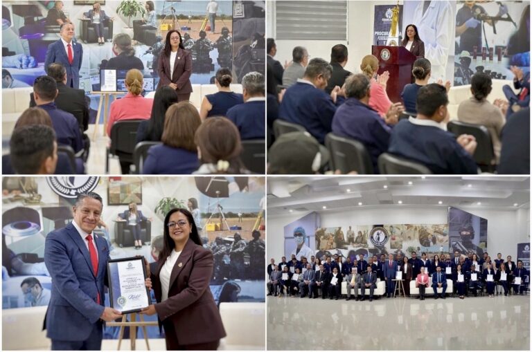 Procuradora Ambiental reconoce las Buenas Prácticas Ambientales de la Fiscalía General del Estado de Guanajuato