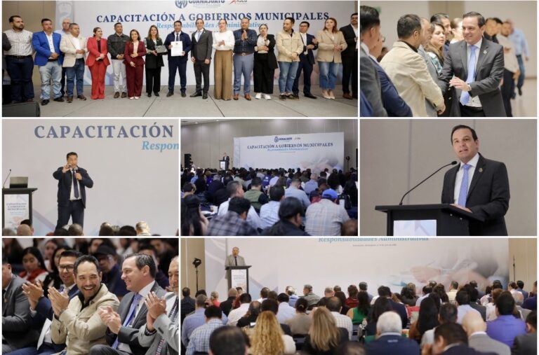 ESTADO Y MUNICIPIOS SUMAN CAPACIDADES PARA CONSTRUIR GOBIERNOS MÁS EFICIENTES, TRANSPARENTES Y CERCANOS A LA GENTE
