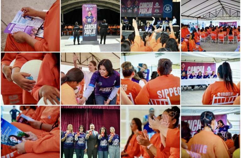 CANCHA PAREJA PARA TODAS: ACUDE GOBIERNO DE LA GENTE CON MUJERES PRIVADAS DE LA LIBERTAD EN GUANAJUATO