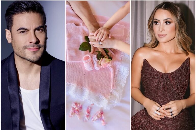 CARLOS RIVERA Y CYNTHIA RODRÍGUEZ VOLVERÁN A SER PADRES AHORA DE UNA NIÑA