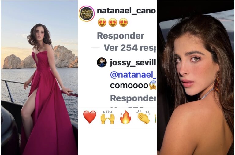 NATANAEL CANO DESATA RUMORES DE ROMANCE TRAS ENVIAR MENSAJE DE “COQUETEO” A FÁTIMA BOSCH