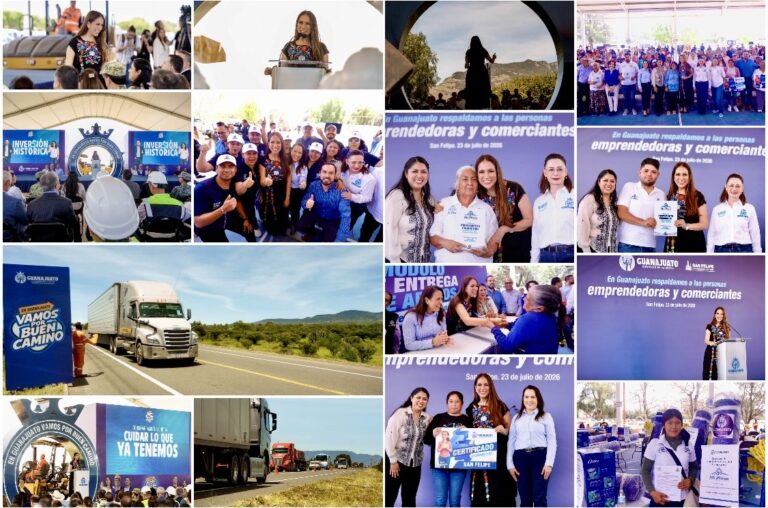 En Guanajuato Vamos Por Buen Camino; Gobernadora presenta programa de conservación de carreteras 2026