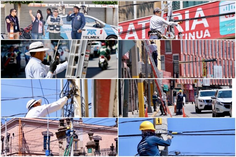 GOBIERNO DE IRAPUATO Y EMPRESAS DE TELECOMUNICACIONES MEJORAN IMAGEN URBANA DEL CENTRO