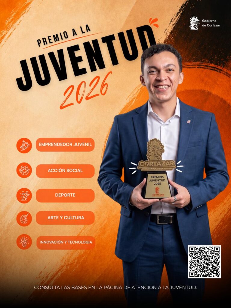 Presentan convocatoria para el Premio Municipal de la Juventud en Cortazar