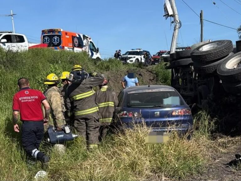 Fallece mujer en accidente en Irapuato