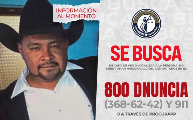 Buscan a Eliborio por presunto feminicidio en Dolores Hidalgo