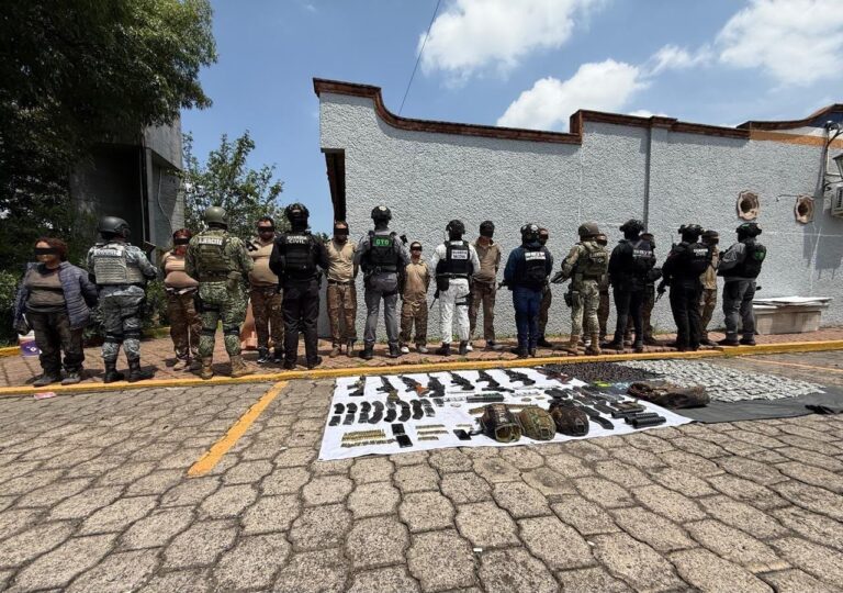 Célula criminal desarticulada en La Piedad operaba en Guanajuato y Michoacán; entre los detenidos está el presunto líder