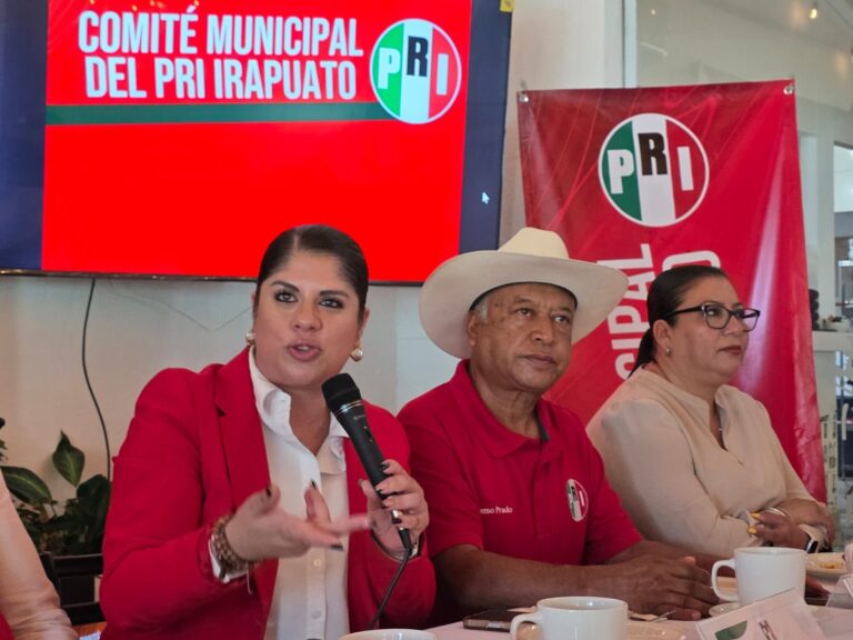 PRI Irapuato anuncia que irá solo en 2027 para evitar que Morena gane el municipio