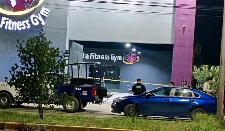 Atacan gimnasio en Celaya