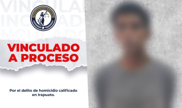 Capturan y vinculan a proceso a presunto homicida en Irapuato
