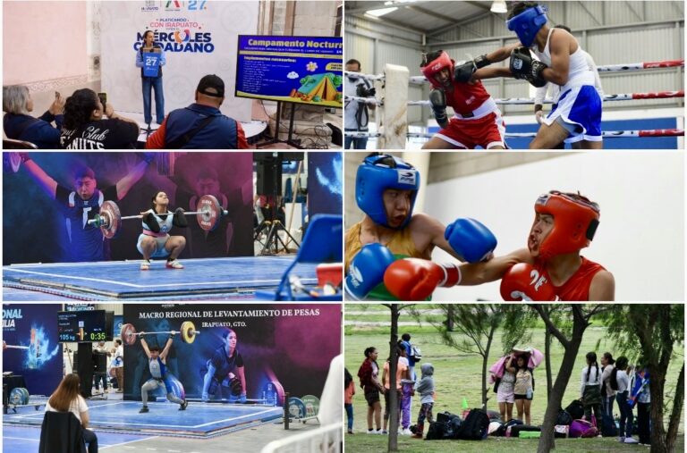 IMPULSA IRAPUATO EL DEPORTE CON LA AGENDA DEPORTIVA DE AGOSTO DE COMUDAJ