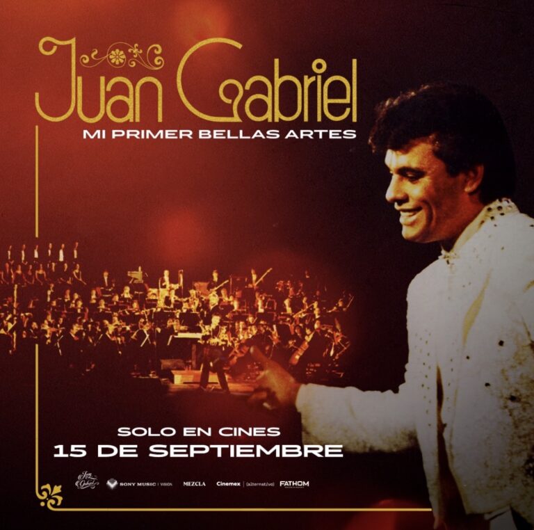“JUAN GABRIEL: MI PRIMER BELLAS ARTES” LLEGARÁ A LOS CINES DE ESTADOS UNIDOS