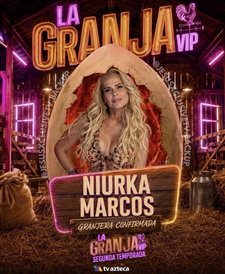 ¡CONFIRMADA! NIURKA MARCOS ENTRA A LA GRANJA VIP MÉXICO 2026