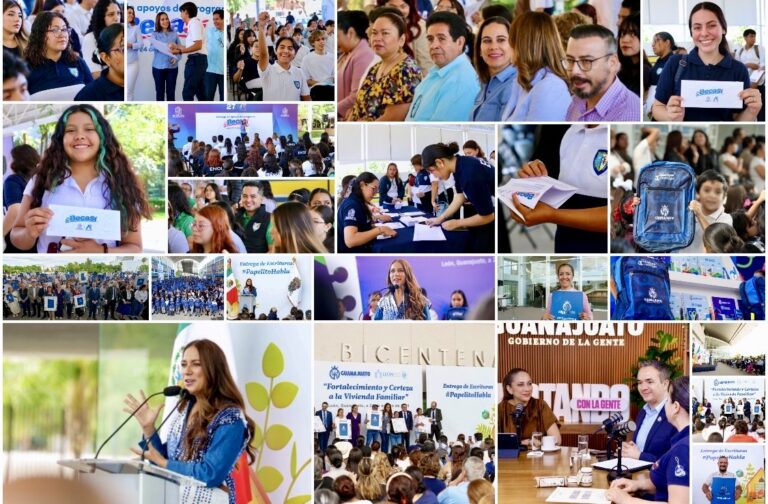 Entrega Gobernadora 300 Escrituras “Papelito Habla” en León