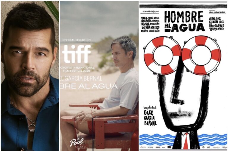 RICKY MARTIN REGRESA AL CINE DE LA MANO DE GAEL GARCÍA BERNAL EN “HOMBRE AL AGUA”