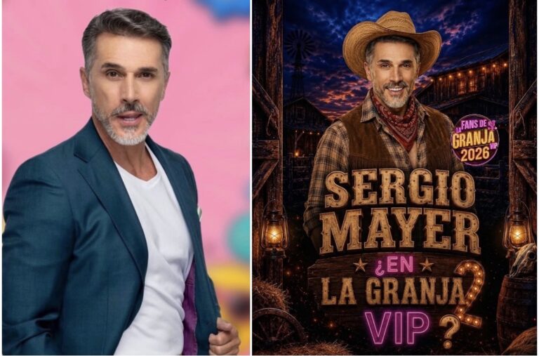 ¿DE TAL PALO, TAL ASTILLA? SERGIO MAYER PODRÍA INGRESAR A “LA GRANJA VIP 2”
