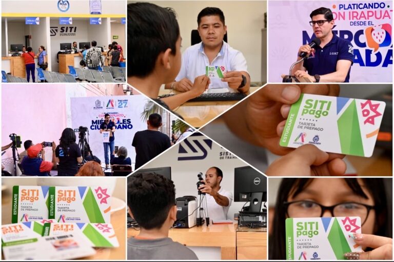 INVITA GOBIERNO DE IRAPUATO A RENOVAR TARJETA SITIPAGO PARA ESTUDIANTES