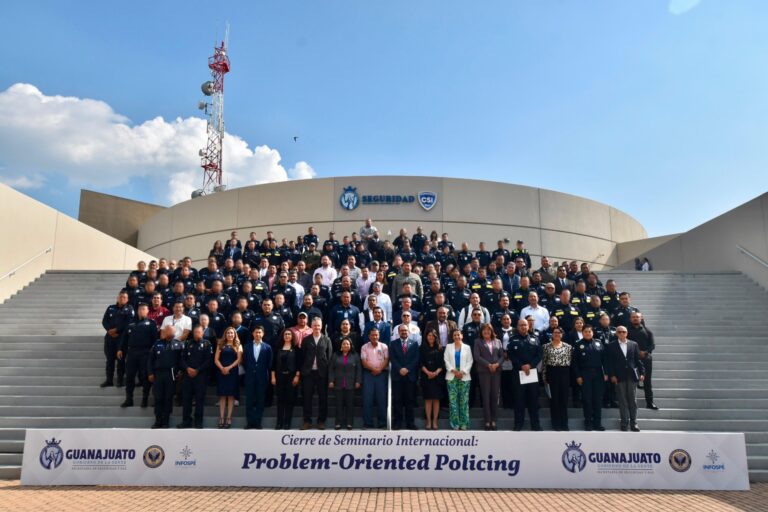 Capacitan a mandos y analistas de Guanajuato en modelo internacional para prevenir y reducir el delito