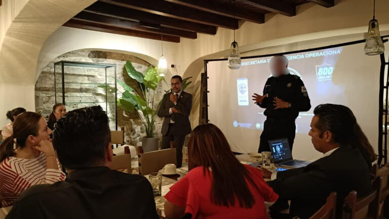 Fortalecen al sector hotelero y restaurantero de Guanajuato para identificar y frenar intentos de extorsión