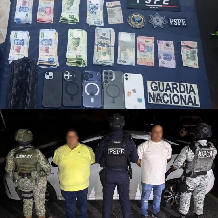 Detienen a dos hombres con arma larga y 454 dosis de marihuana en Valle de Santiago