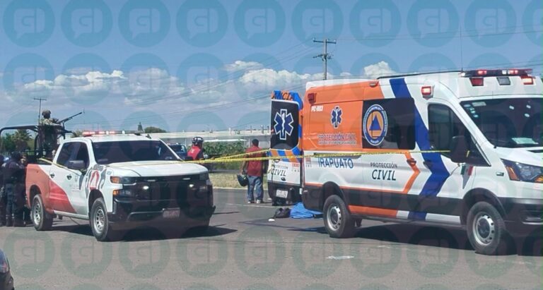 Fallece motociclista en accidente