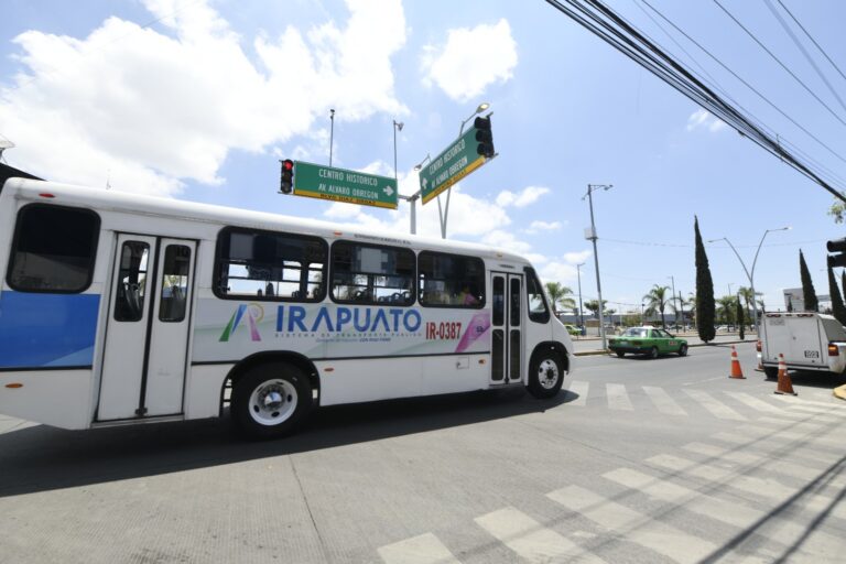 Irapuato prioriza el transporte inteligente, inclusivo y sustentable