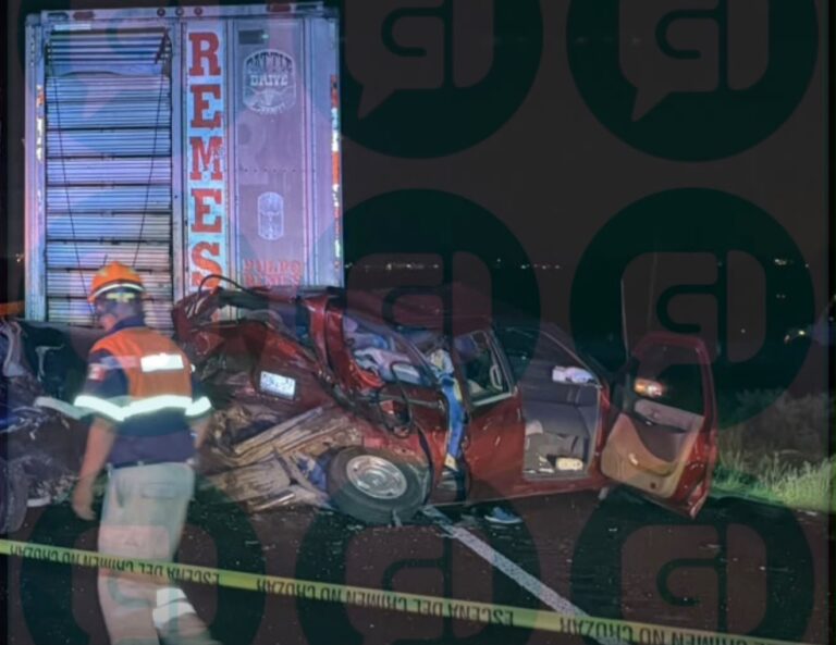 Mueren tres personas en accidente en Irapuato