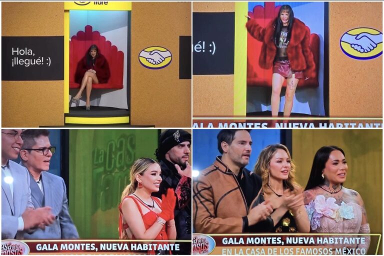 ¡SORPRESA! GALA MONTES REGRESA A LA CASA DE LOS FAMOSOS MÉXICO