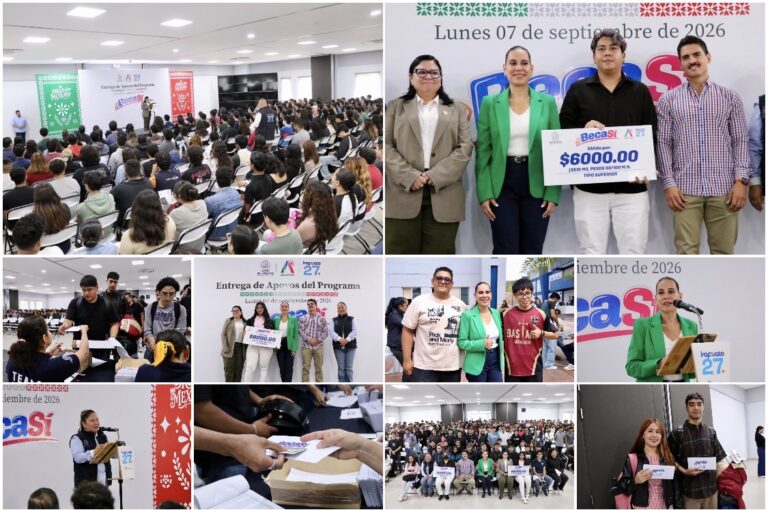 ENTREGA GOBIERNO DE IRAPUATO 416 ‘BECAS SÍ’ A ESTUDIANTES DEL ITESI