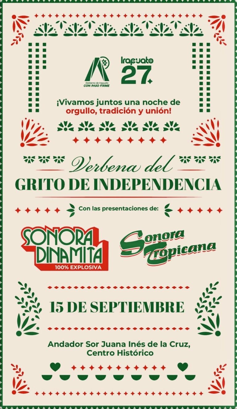 ¡IRAPUATO SE PREPARA PARA DAR EL GRITO A TODO RITMO!