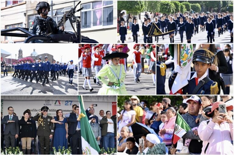 VIVEN IRAPUATENSES FIESTA PATRIA CON TRADICIONAL DESFILE DEL 216 ANIVERSARIO DE LA INDEPENDENCIA